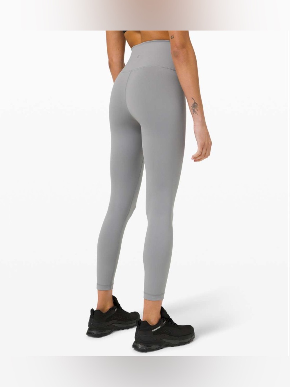Lululemon Wunder Train High-Rise Tights Leggings 25" Rhino Grey Women’s Size 6